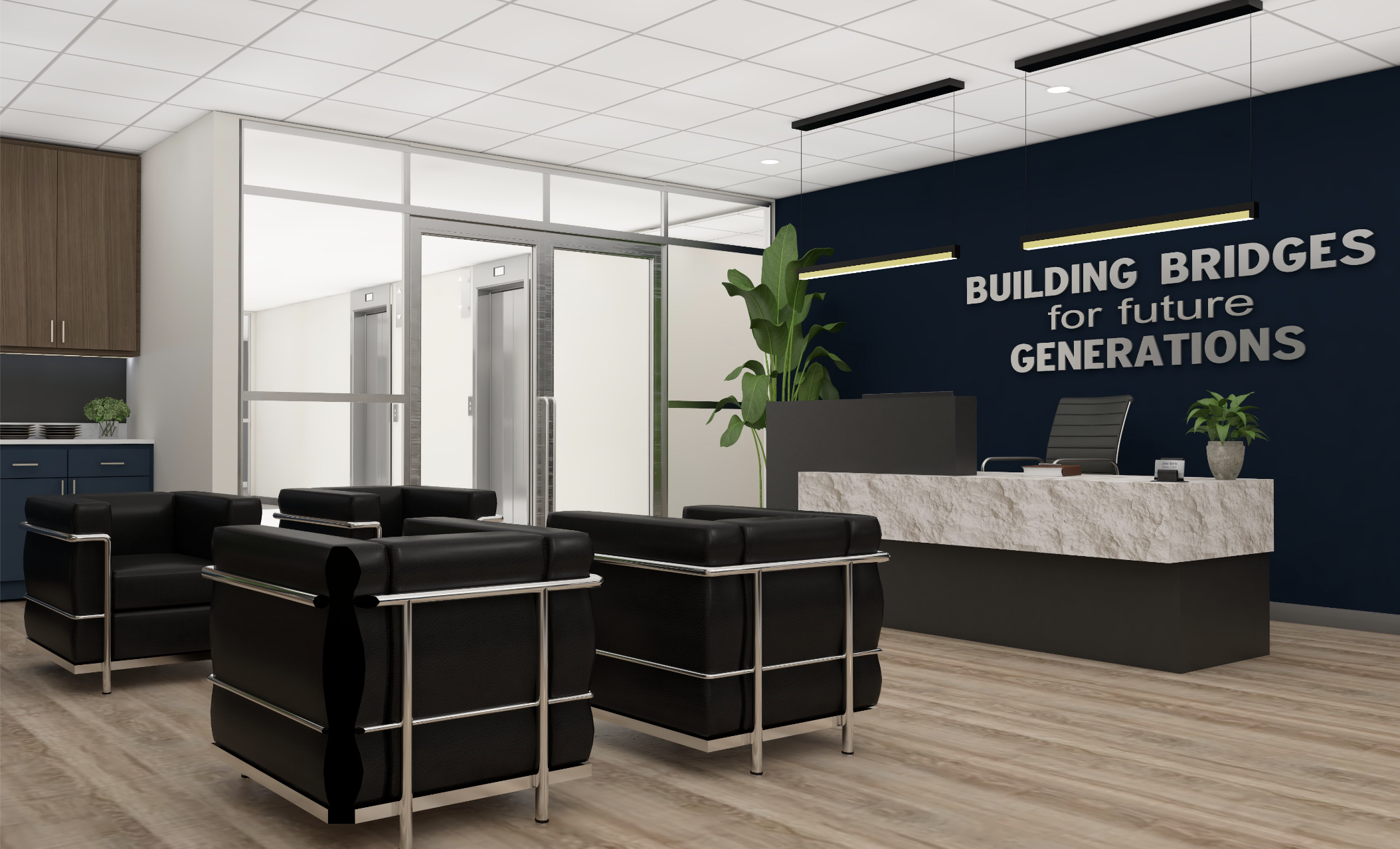 Contemporary Houston institutional office concept for Modern Sophistication
