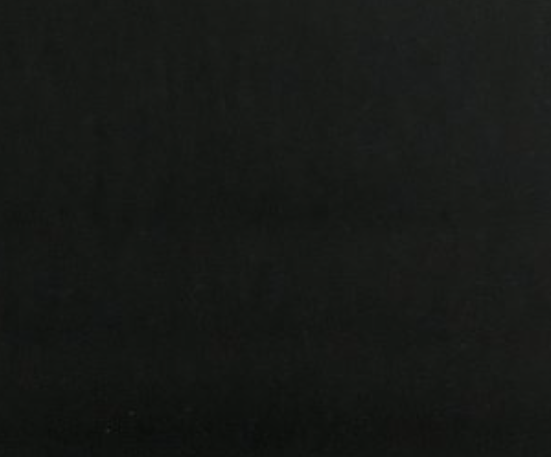 Matte black metal finish sample for modern ADU windows doors railings lighting and hardware